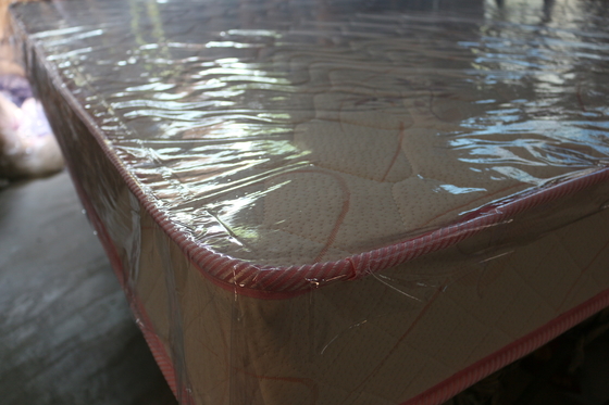 1.7KG Transparent Colored Film PVC Sheet Normal Clear 0.025mm Thickness 50cm Width