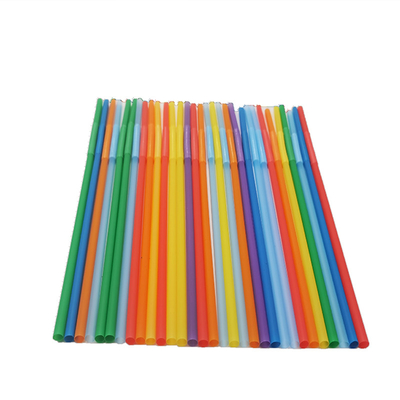 Disposable Colored Plastic Straws PLA PP Biodegradable Compostable Straws